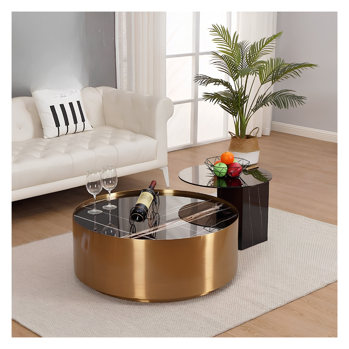 Barrel & Shadow Coffee Table